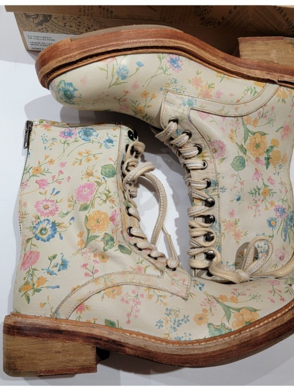 Free People Santa Fe Leather Bootie, FLORAL, Size 9US/39EU, NWT - Picture 14 of 16